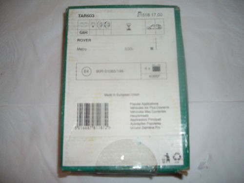 Rover metro brake - metro,