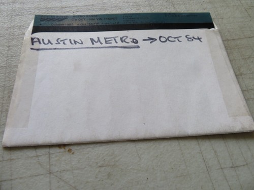 Austin metro 1980 - austin,