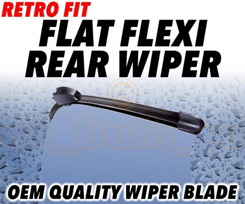 Rear flat flexi - rear, wiper