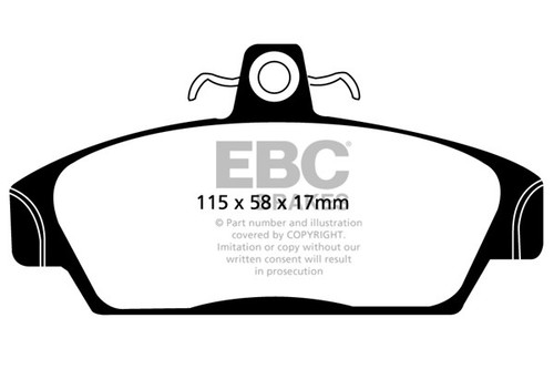 Ebc ultimax front brake - ultimax,