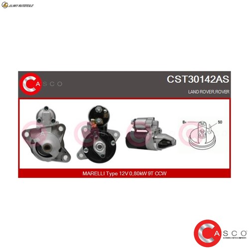 Starter cst30142as for rover - starter,