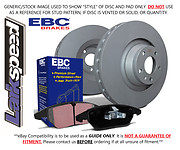 Ebc front brake kit - brake,